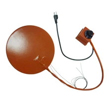 280*280 мм силиконовый резиновый нагреватель с 100K термистором и шкалой термостата