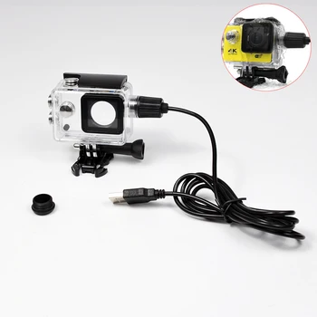 

Waterproof Housing Case Diving Underwater 40M Charger For SJCAM SJ4000 WIFI SJ4000plus SJ7000 SJ9000 SOOCOO A8 C4 Accessories