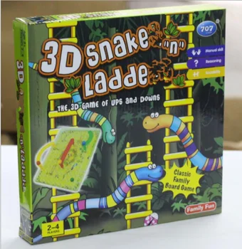 

Parent-Child Interactive 3D Snake and Ladder Interesting Chess Parent-Child Game Snake Chess Flying Chess Puzzle Toy