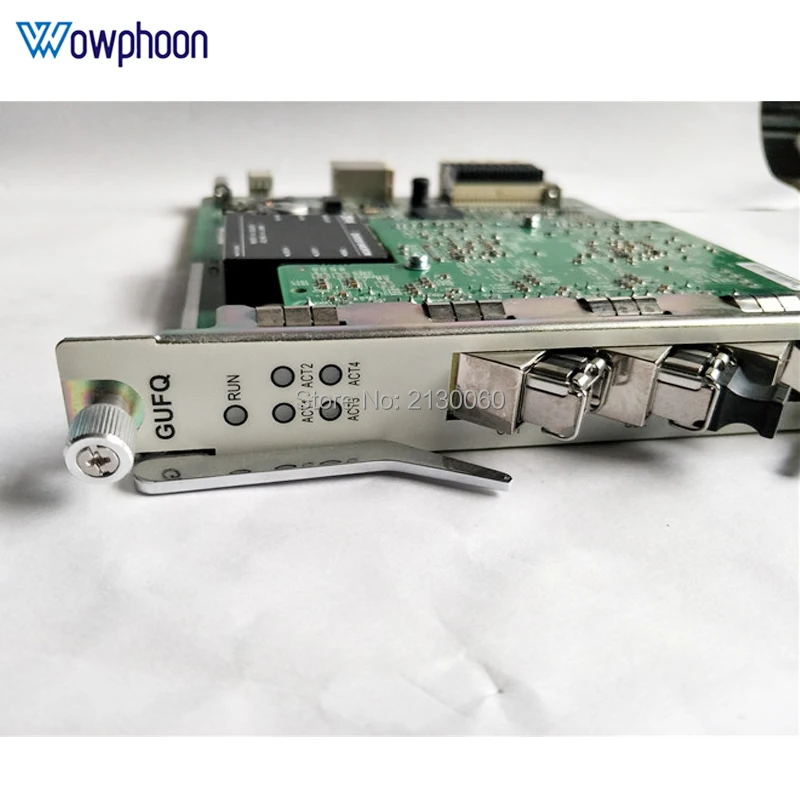 Оригинальная 4-портовая плата ZTE uplink для C300 OLT GUFQ GPON или EPON с модулем максимальной