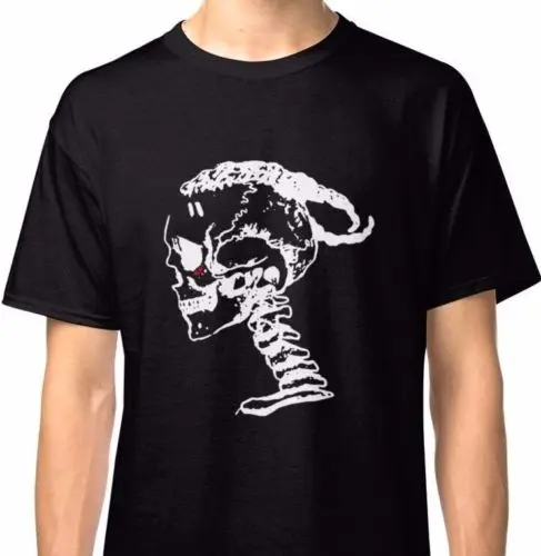XXXTENTACION SKULL NEW T-SHIRT MEN'S/WOMEN'S BLACK - LOOK AT Gift Print T-shirt Hip Hop Tee Shirt ARRIVAL tees |