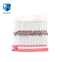 140 шт 1/2 Вт 0,5 Вт зенеровочный диод 3,3-30 в 14 значений* 10 шт = 140 шт Ассорти Ассортимент Набор электронный diy комплект