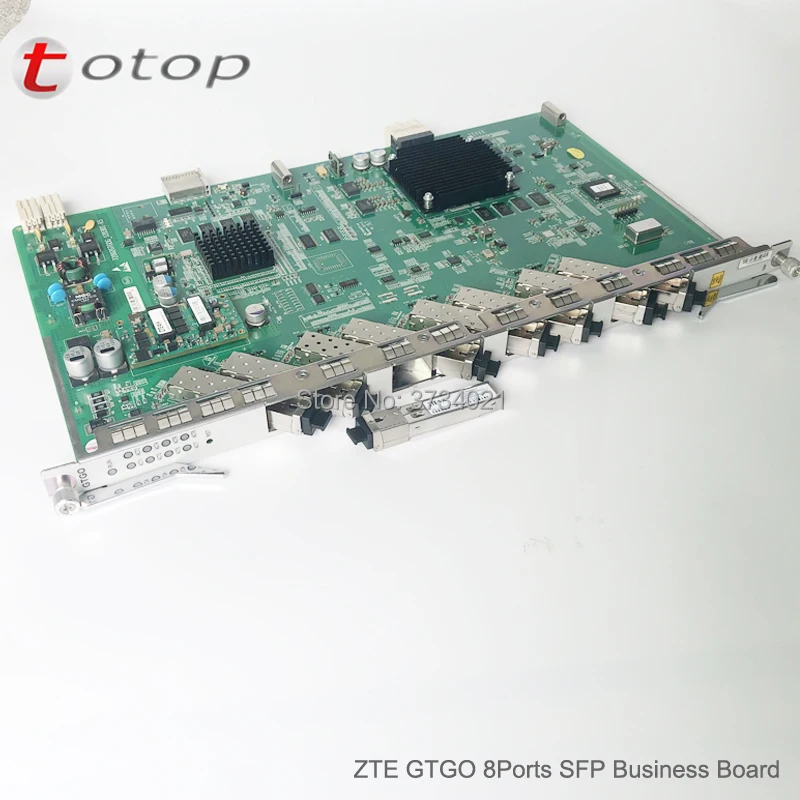 Оригинальный zte GTGO 8 Порт GPON плата с шт C + SFP модули используемые для ZXA10 C300 C320 OLT