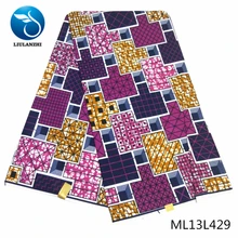 LIULANZHI Анкара воск стиль дизайнер 6 ярдов принты Нигерийский Африканский Воск для одежды дешевле воск ML13L428-443