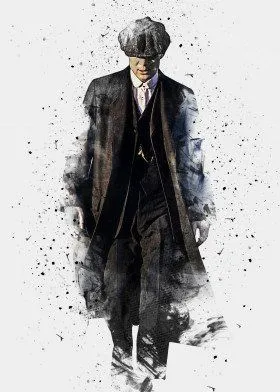 2 Популярные сериалы в британском стиле Семейные декоративные акварельные плакаты высокого качества художественный Декор настенное искусство o854 - Цвет: 2