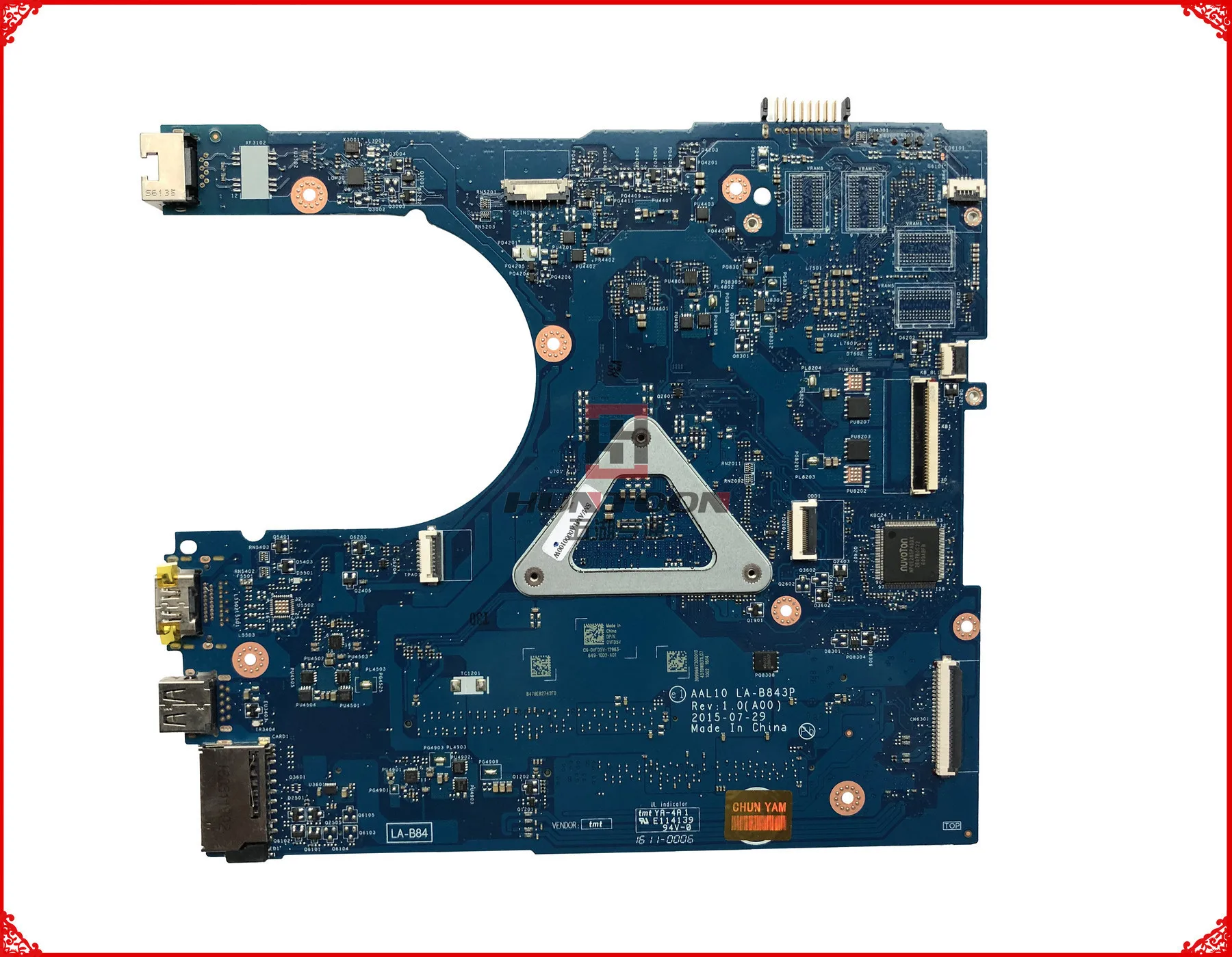 CN-0VFD5V VFD5V для Dell Inspiron 5458 5558 материнская плата для ноутбука AAL10 LA-B843P REV: 1,0(A00) SR23W I7-5500U материнская плата с портом HDMI