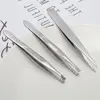 Multipurpose Stainless Steel Eyebrow Tweezer for Facial Hair Ingrown Hair Removal For Plucking Eyebrows Repair Clip Beards Tool 5
