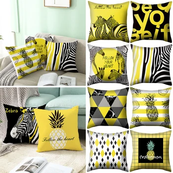 

Decorative Throw Pillow Covers Bed Sofa Pillows Case Printed Cushion Cover Home Bed Sofa Decoration 1pcs