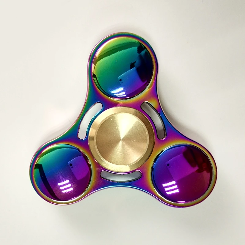 Titanium Fidget Spinner Logam EDC 