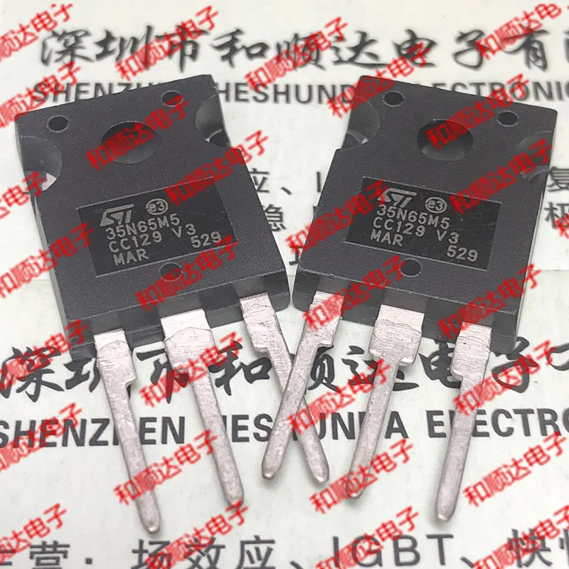 5 шт./лот 35N65M5 STW35N65M5-247 650V 35A