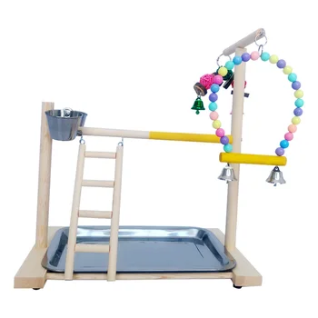 

1 Set Exquisite Creative Pet Training Stand Parrot Stand Toy