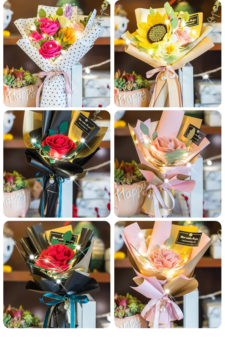 手作りローズカーネーション不織布花束 Diy 保持花材キット寝室花瓶装飾誕生日クリスマスギフト Artificial Dried Flowers Aliexpress 手作りローズカーネーション不織布花束 Diy 保持花材キット寝室花瓶装飾誕生日クリスマスギフト Artificial Dried Flowers Aliexpress