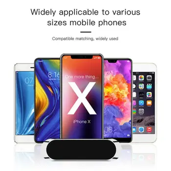 

Mini Strip Shape Magnetic Car Phone Holder Stand For IPhone Samsung Magnet Mount