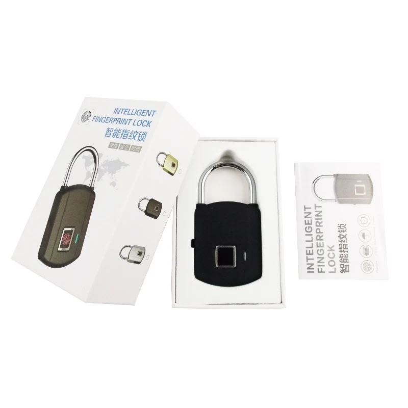 USB Перезаряжаемый умный Keyless электронный замок с отпечатком пальца домашняя Противоугонная безопасность безопасности замок двери багаж чехол замок