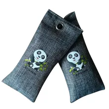 2 шт Автомобильный бамбуковый уголь активированный уголь освежитель воздуха Запах Дезодорант# NN730