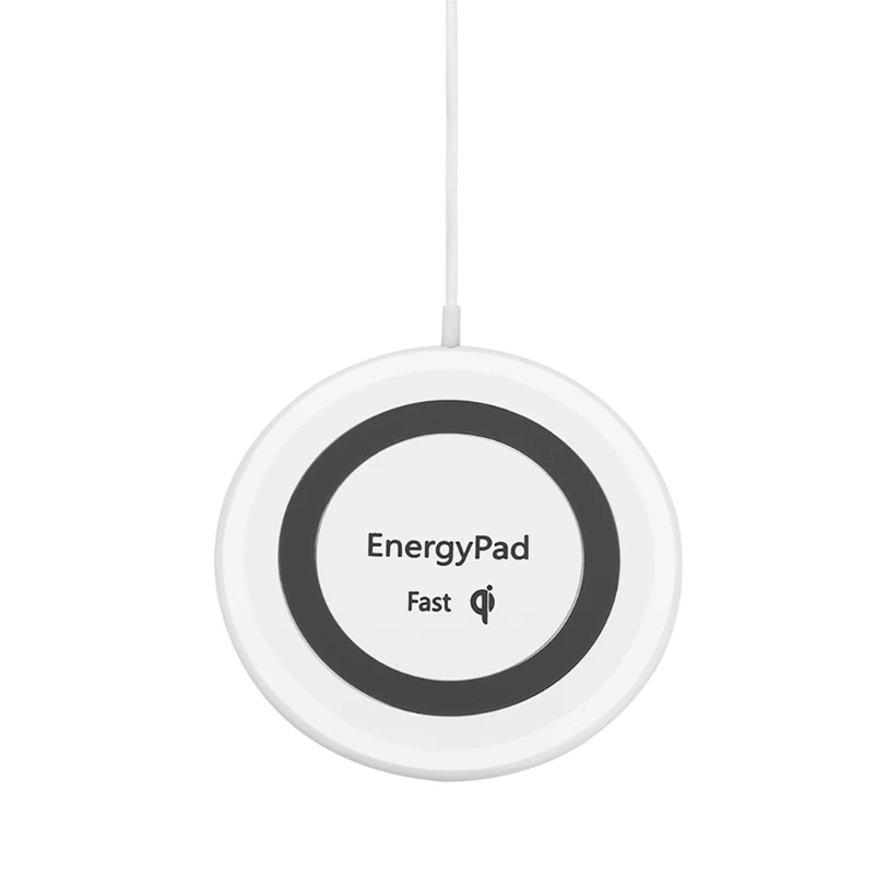 white EnergyPad Qi Беспроводной быстро Зарядное устройство 7,5 W для iPhone X/8/8 Plus samsung Galaxy - Цвет: white