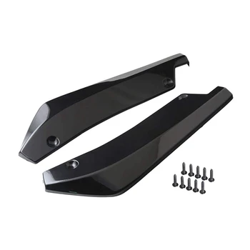 

Universal Car Rear Bumper Lip Angle Splitters Diffuser Decorative Protection Winglets Side Skirt Extensions