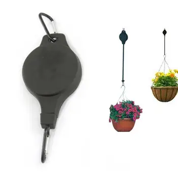 

1Pcs Elastic Hook Creative Home Gardening Hanging Basket Flower Pot Telescopic Hook #SW