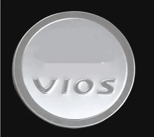 Suitable for 2014-2017 for Toyota vios Special Stainless Steel Fuel Tank Cover Adhesive Body Decoration Paste Suitable for 2014-2017 for Toyota vios Special Stainless Steel Fuel Tank Cover Adhesive Body Decoration Paste