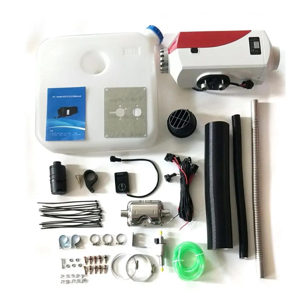 

12V 2Kw Air Heater Diesel Heater Parking Heater Air Heater Car Truck Boat Universal Air Heater White Red