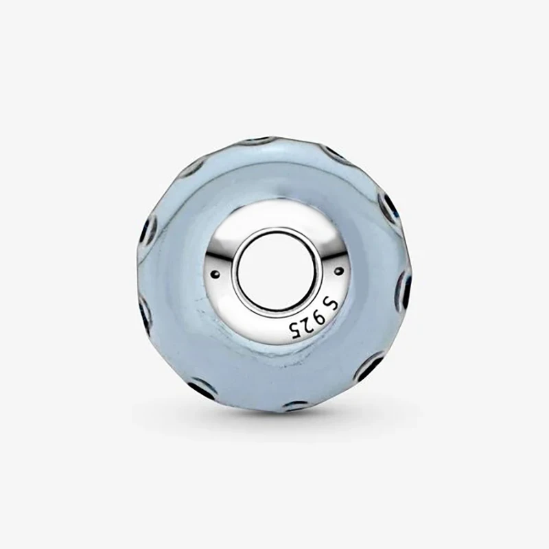 2020-Summer-New-S925-Sterling-Silver-Beads-Wavy-Dark-Blue-Murano-Glass-Ocean-Charms-fit-Original (1)