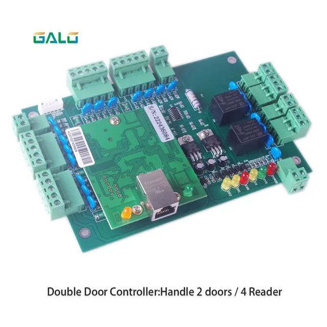 Double door control TCP/IP сеть RFID система контроля доступа, система контроля парковки автомобиля - Цвет: Double door control