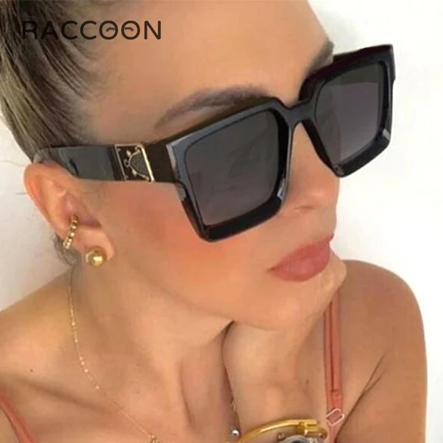 Luxury Millionaire Sunglasses  Millionaire Glasses - Square Oversized  Fashion - Aliexpress