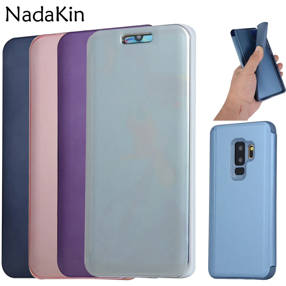 

Plating Mirror Luxury Book Case for Xiaomi Mi 8 Lite Play A2 Pocophone F1 Redmi 6 6A 7 5A Go S2 Note 7 5 6 Pro Flip Cover Shell