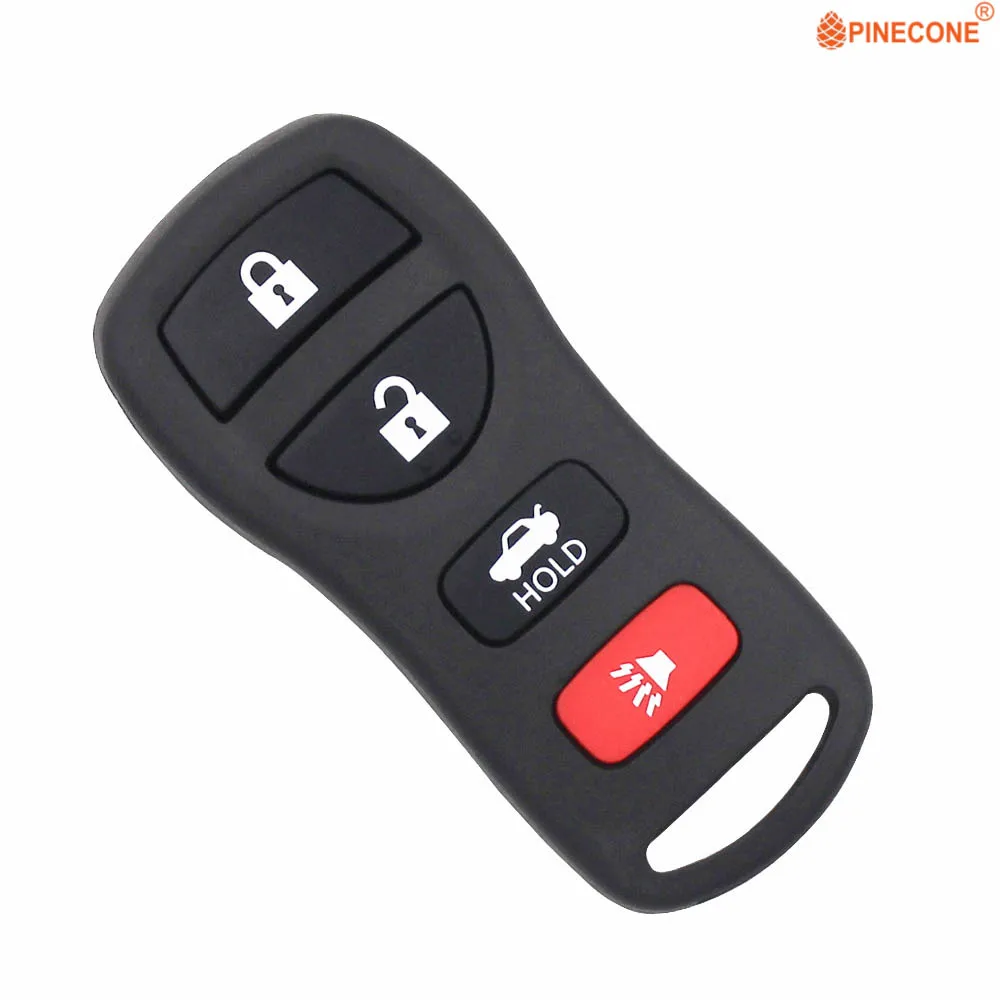 PINECONE для Nissan Livina X-Trail Gennis Tiida Sylphy автомобильный ключ 4 кнопки новый передатчик