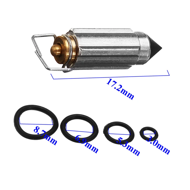 

Metal Carburetor Repair Kit For Suzuki gsx600 gsx750 1989-1997 Carb O-Rings Float Valve Rebuild Parts