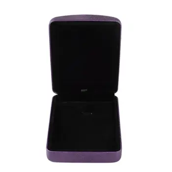 

PU Leather Rectangle Necklaces Box Jewelry Display Storage Ring Box For Earrings Necklace Bracelet Jewelry Display Gift waresale