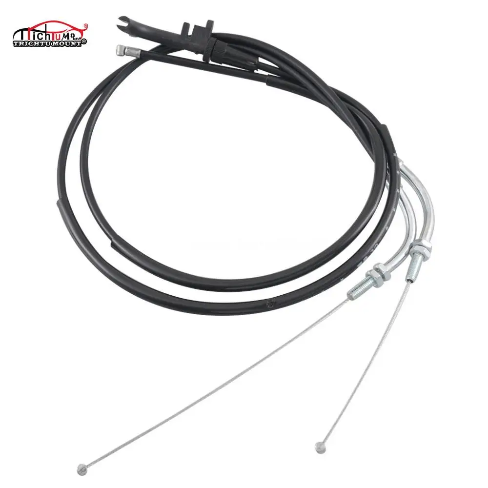 1 PCS Black Motorcycle Throttle Oil Cables Line Throttle Wire For