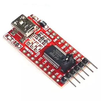 

FT232RL Download Mini Port Computer Practical USB To TTL 3.3V 5V Overcurrent Protection Transceiver Durable Adapter Module