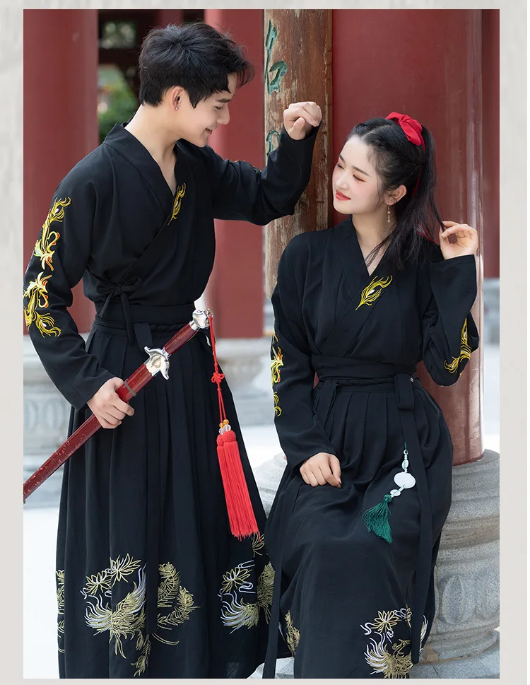  Men/ Women Hanfu Ancient Chinese Traditional Clothing Fantasia Adult Halloween Costume Fancy Dress 