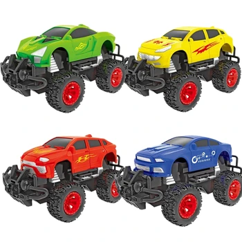 

1:32 4CH Remote Control Toy Car Cross Country Racing Model Toys Christmas Gift(Color Randomised)