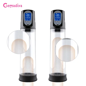 Electric Penis Pump USB Rechargeable Automatic Penis Enlargement Vacuum Pump Erection Penis Extender Male Enlarger Sex Toy 1