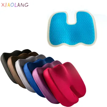 

New Gel Cushion Seat Office Thicken Upholstery Memory Foam U-Shape Cushion Silicone Sofa Cushion Soft Comfort Cojines Coussin
