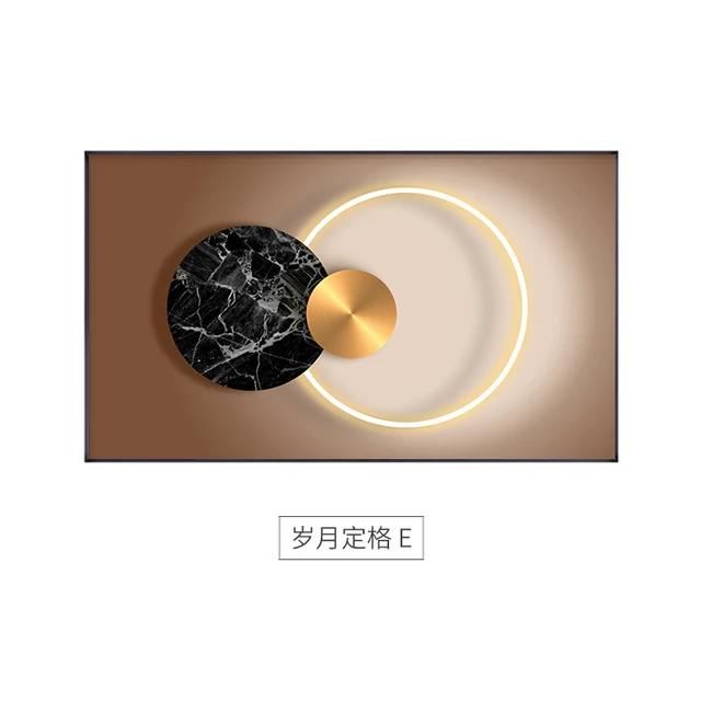 Abstract Geometric Art Canvas Painting Home Decoration Posters and Prints Minimalist Wall Art Pictures for Living Room Bedroom E