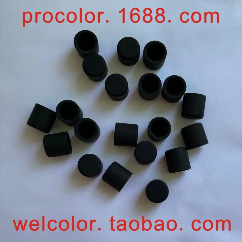 Tampa de Borracha de Silicone para Proteção contra Poeira Plugue para Vácuo id 1.5 2.1 2.5 2.8 3.0 3.5 3.8 3.9 mm