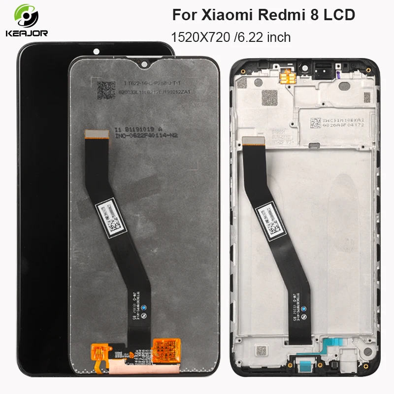 Дисплей для Xiaomi Redmi 8 ЖК дисплей сенсорный экран с рамкой дигитайзер сборка Redmi8
