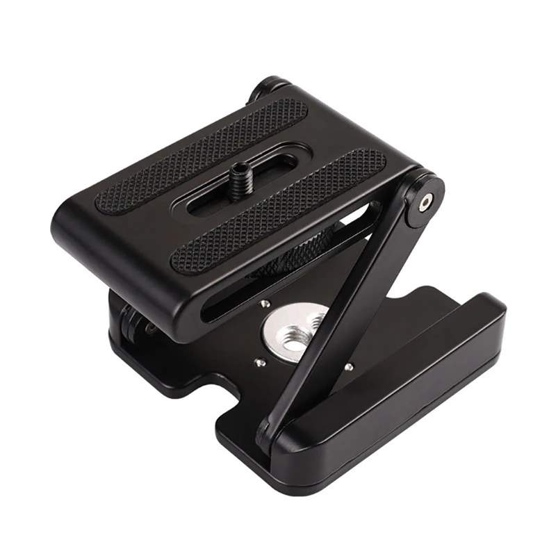 Z Type SLR/ Micro-Single Folding Tripod Head Release Plate Tilt Heads Desktop Camera Stand Holder For Canon Nikon Sony | Электроника