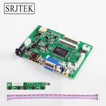 

Srjtek VS-TY2662-V2 HDMI VGA 2AV 40 /50 Pins PC Controller Board LCD for Raspberry PI 3 EJ101IA-01G 8 bit IPS LCD Display Driver
