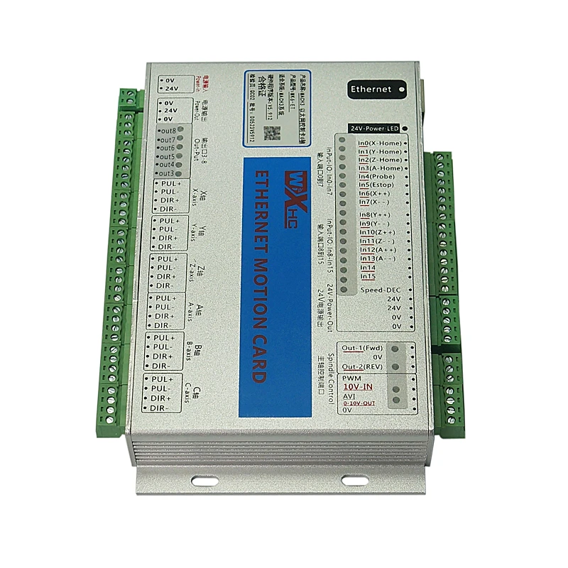 6 оси MACH3 motion control карта с ЧПУ коммутационная Стандартный разъем модуля Ethernet Порты и разъёмы MK6 для фрезерного станка с ЧПУ