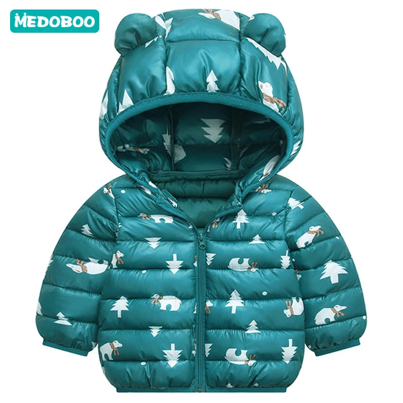 

Medoboo Thick Warm Baby Clothes Winter Jumpsuit for a Boy Girl Newborns Snowsuit Coveralls Overalls Children Baby Jacket Coat