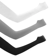 Спортивная рука компрессионный чехол баскетбольные нарукавники для велоспорта Лето Бег УФ Защита волейбол Солнцезащитная лента