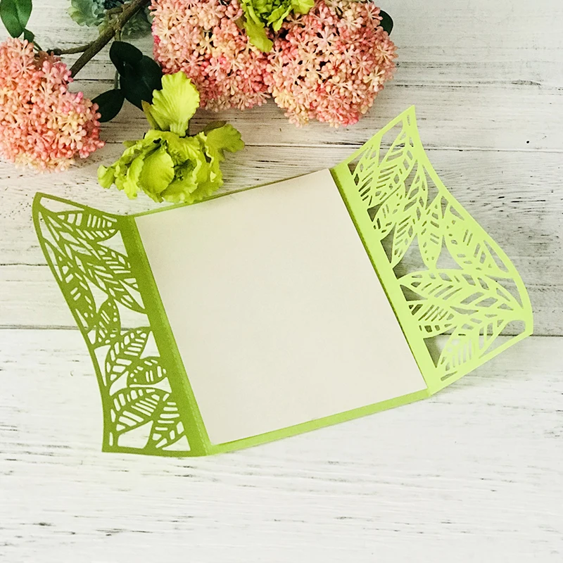  Wedding invitation Lace Dies Leaves Metal Cutting Dies Scrapbooking Stamps and Dies for Paper Card  - 4000028348392