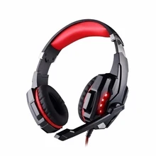 Светодиодный светильник Игровые наушники 3,5 мм наушники с шумоподавлением Микрофон Стерео ПК компьютер геймер наушники для ноутбука