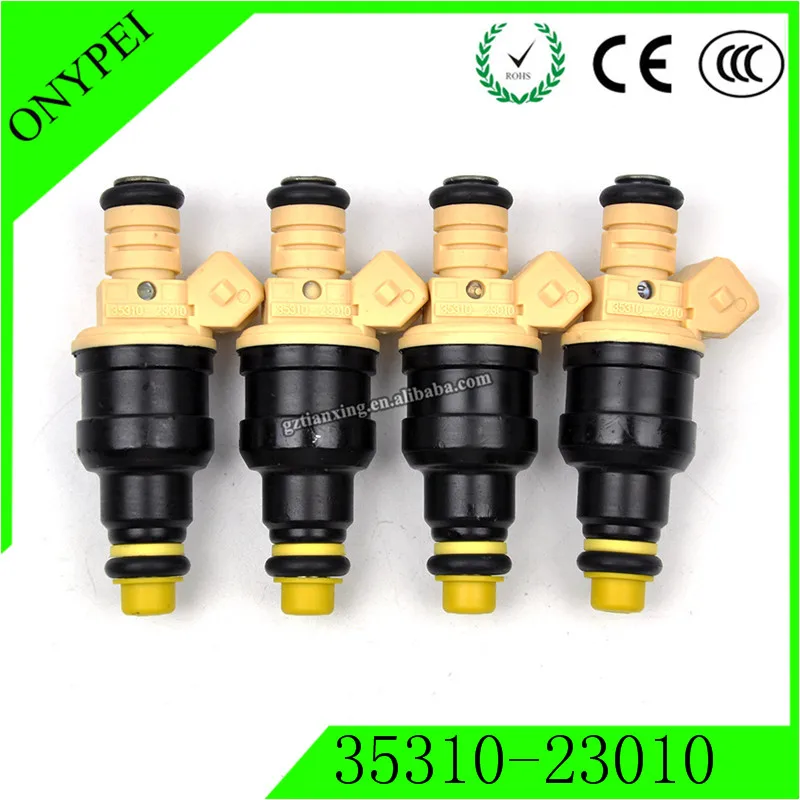 4 шт. 35310-23010 Топливная форсунка для hyundai Tiburon Elantra 1.8L 1996-1998 35310 23010 3531023010