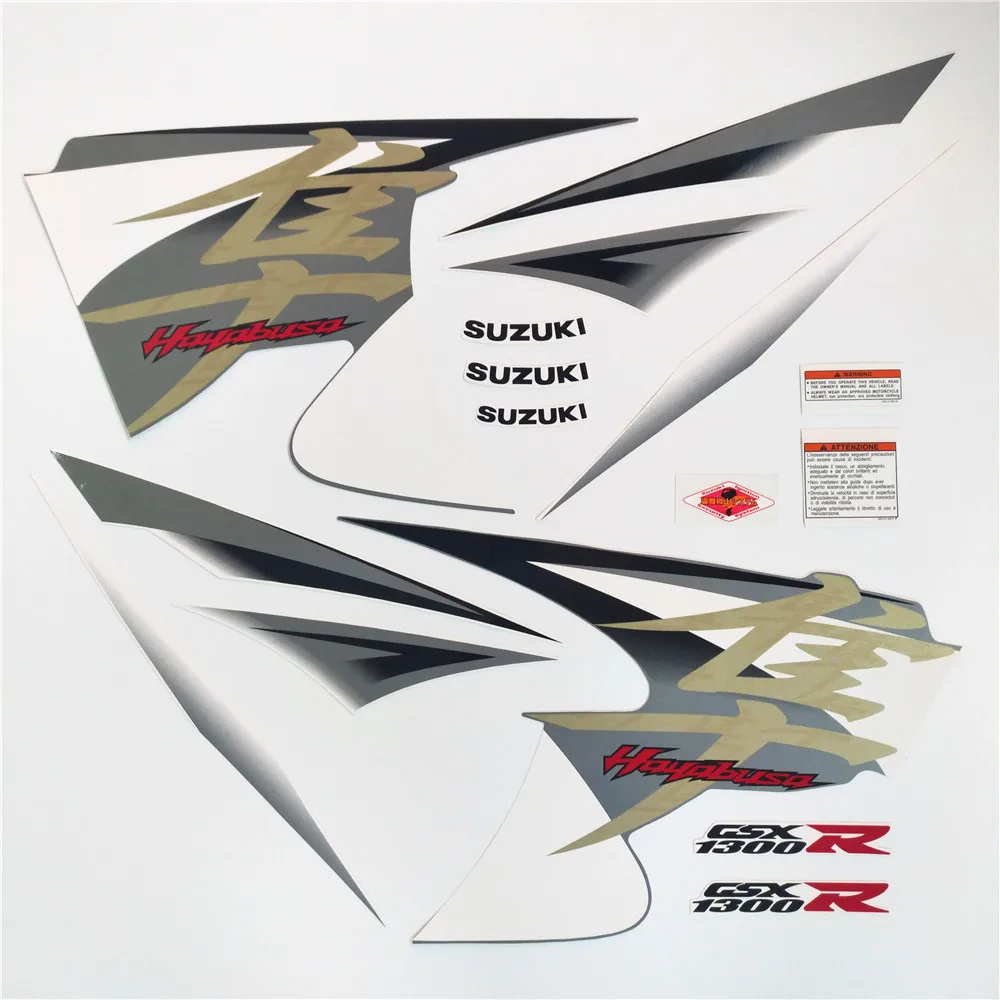 Мотоцикл для Suzuki GSXR1300 GSXR 1300 Hayabusac 08-09-10-11-12-13-14 2008 2012 полный комплект Наклейка декоративная наклейка протектор - Цвет: 12 style