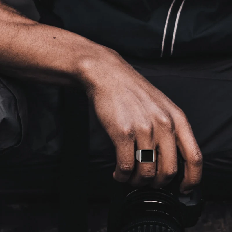 Gothic Punk Rings For Men